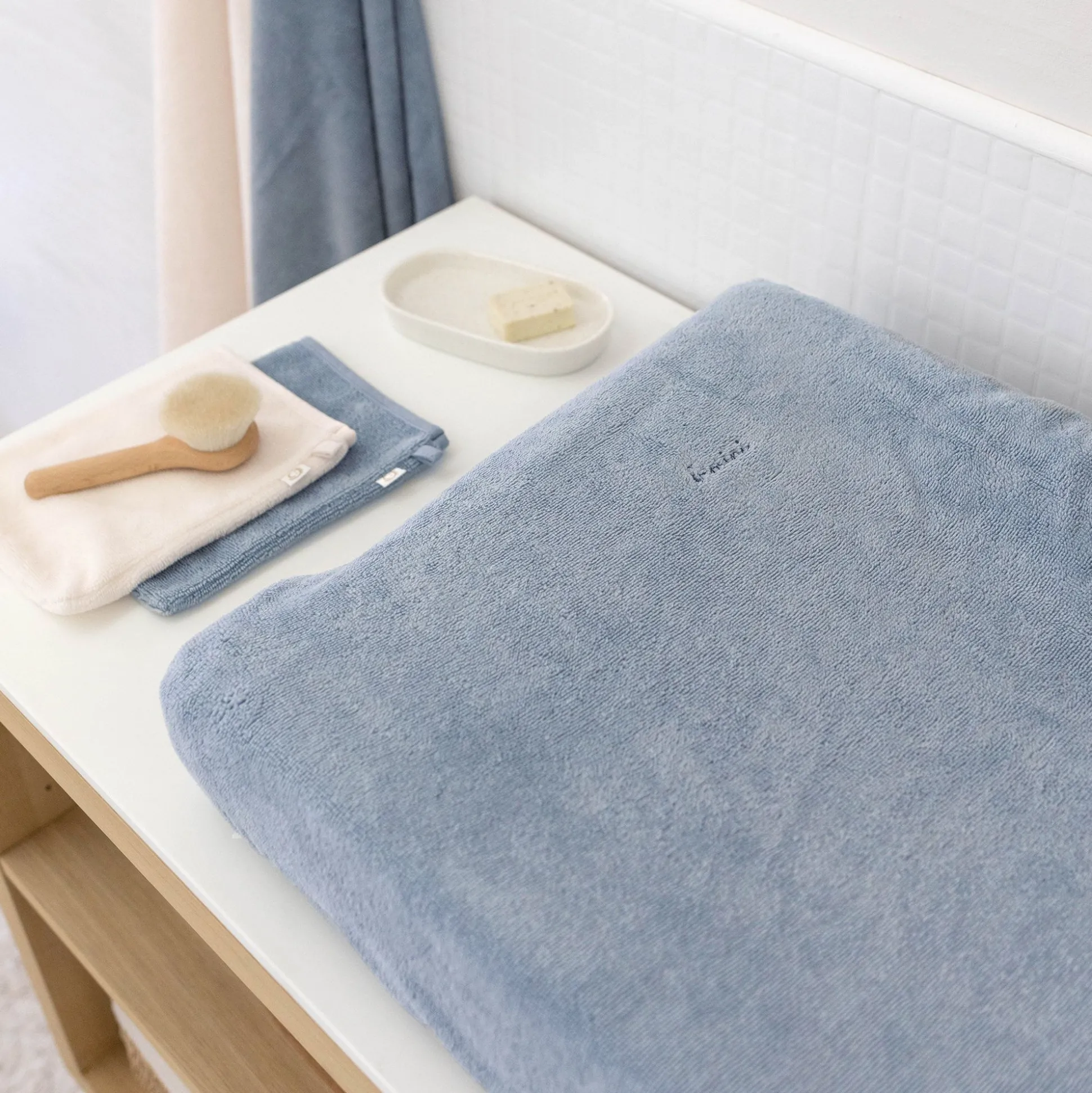 Waskussenhoes Bamboo 50X75Cm Bemini Stone