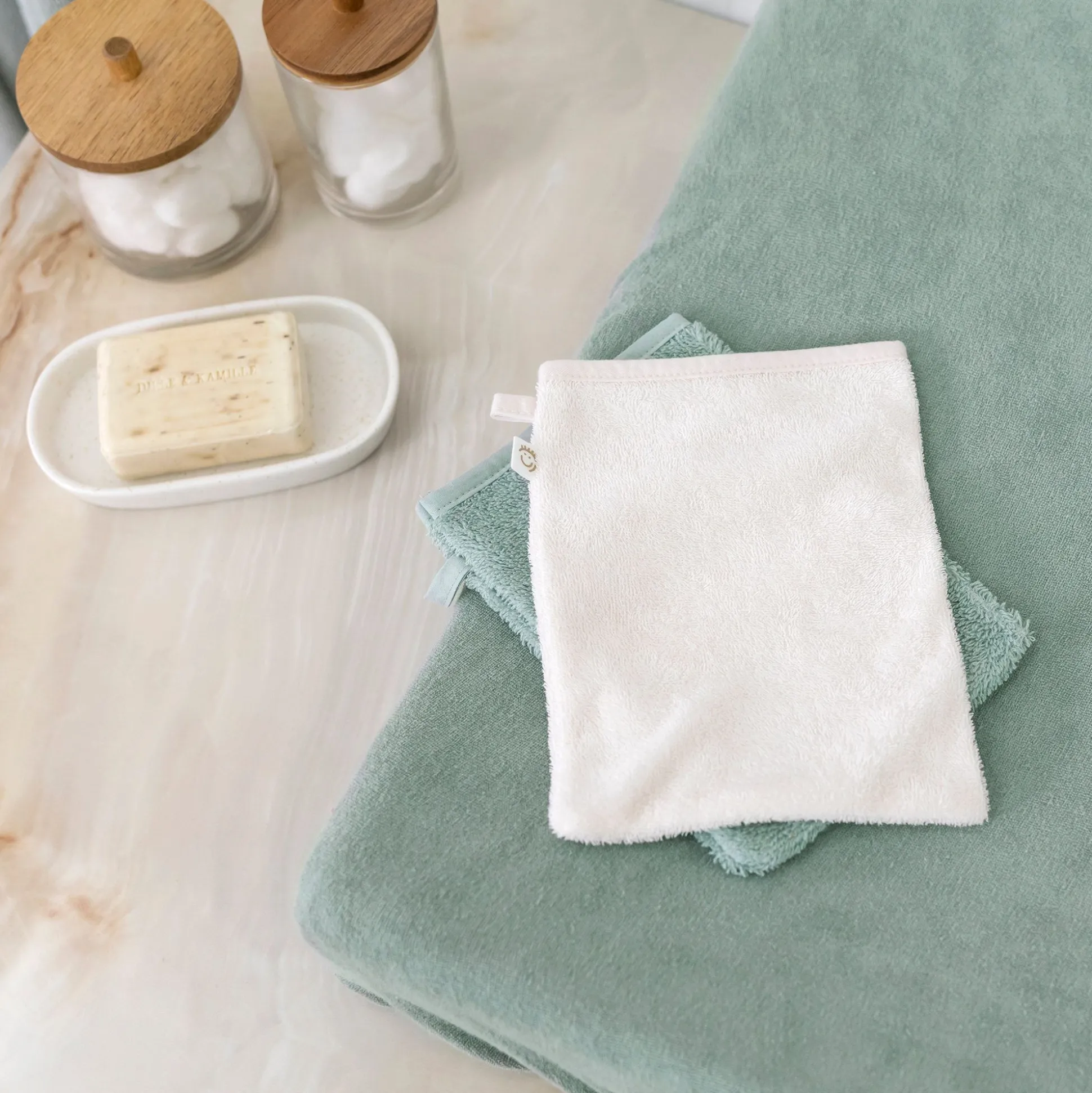 Waskussenhoes Terry 50X75Cm Bemini Lunar