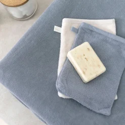 Waskussenhoes Terry 50X75Cm Bemini Stone